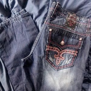 Mens Jeans Rock Revival
